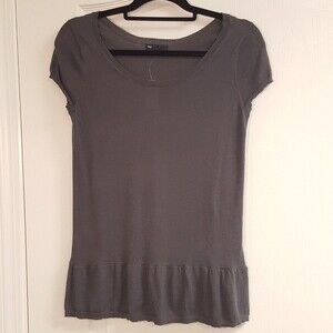 GAP Grey Short Sleeved Sweater NWT